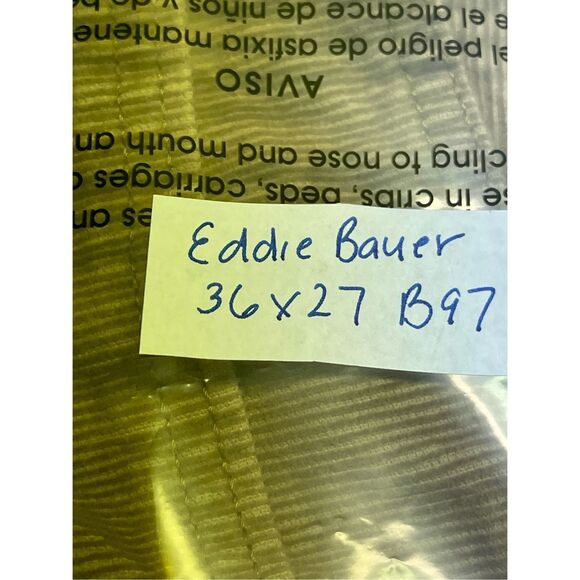 Eddie Bauer Corduroy Pants Straight Fit Men's Size 36x27 Brown Tan‎ Khaki - Picture 11 of 11